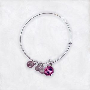Alex and Ani October rose birthstone